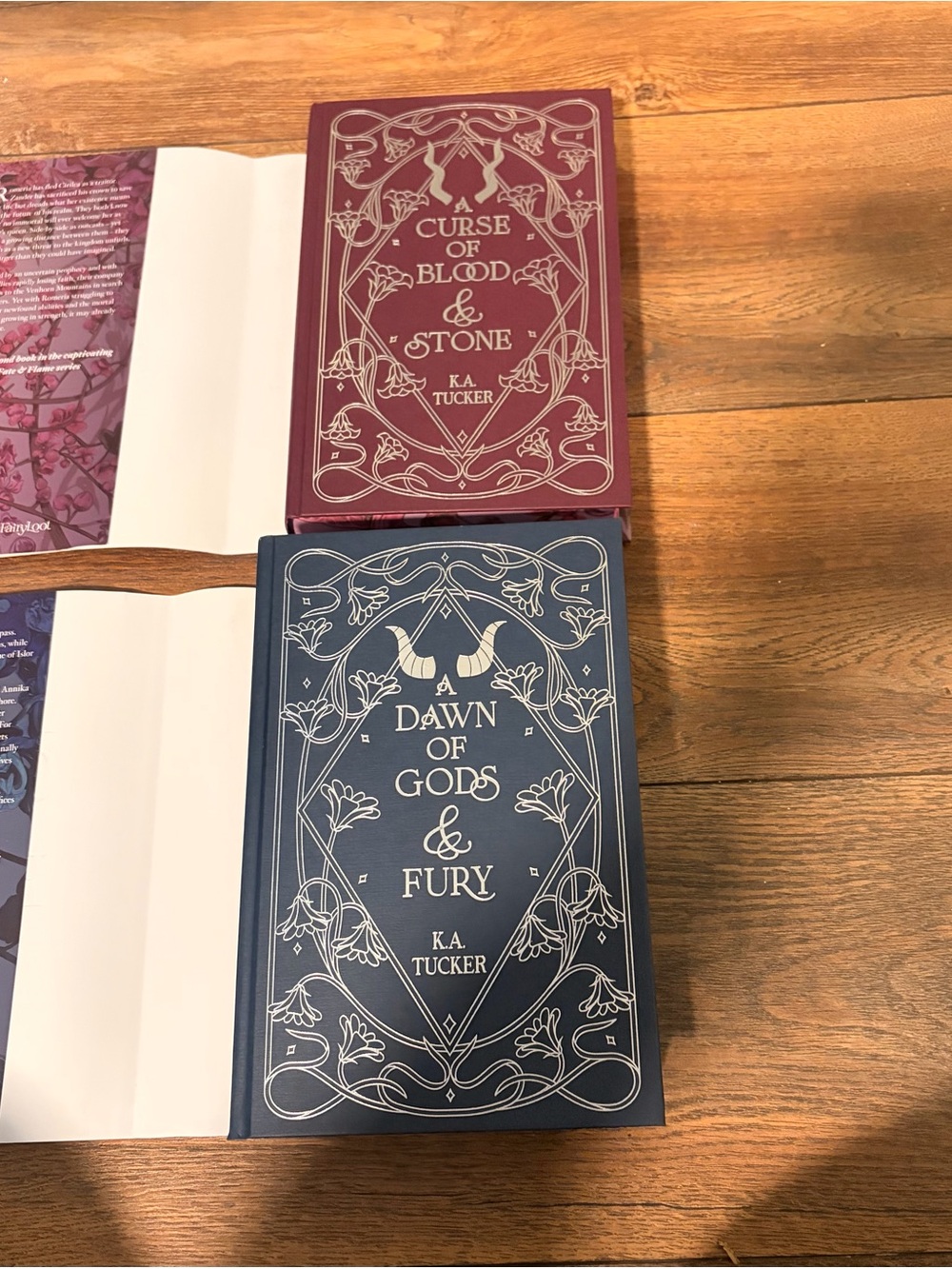 Fairyloot - Fate & Flame series (1-4) by K.A Tucker - Picture 6 of 10